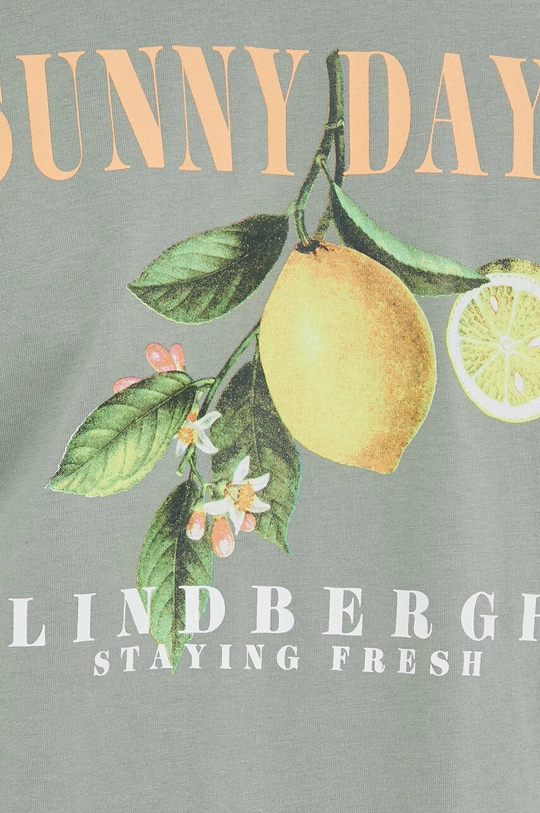 Lindbergh t-shirt bawełniany Męski