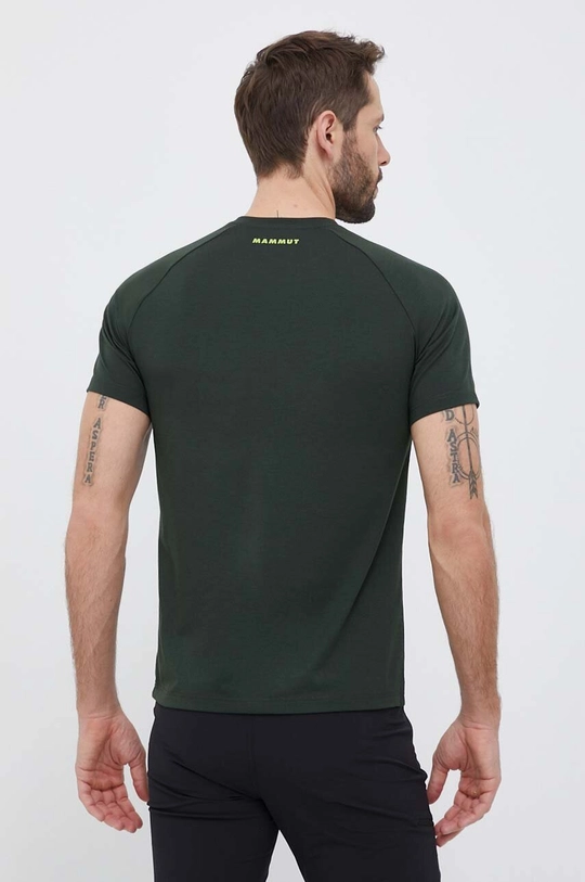 Mammut t-shirt sportowy Mountain Hörnligrat 81 % Poliester z recyklingu, 14 % Bawełna organiczna, 5 % Elastan