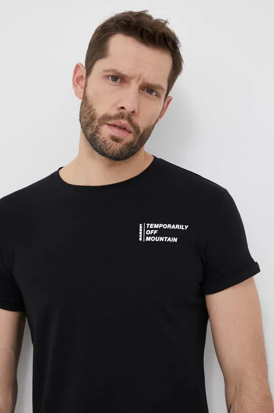 czarny Mammut t-shirt Off Mountain Męski