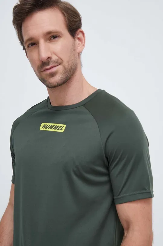 zelena Kratka majica za vadbo Hummel Topaz