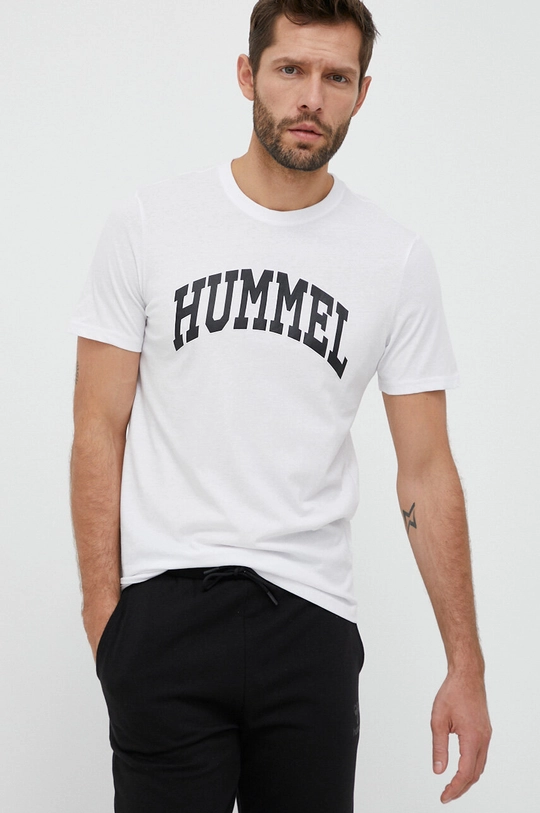 білий Бавовняна футболка Hummel Чоловічий