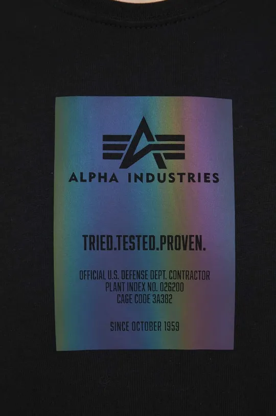Хлопковая футболка Alpha Industries Мужской