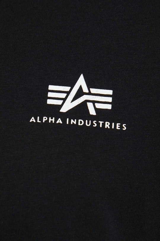 Alpha Industries t-shirt in cotone Basic T Small Logo Uomo