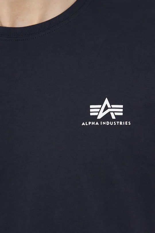 Памучна тениска Alpha Industries Basic T Small Logo Чоловічий
