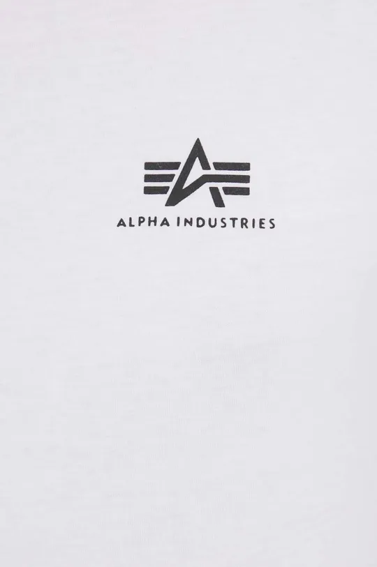 Alpha Industries cotton t-shirt Basic T Small Logo Men’s