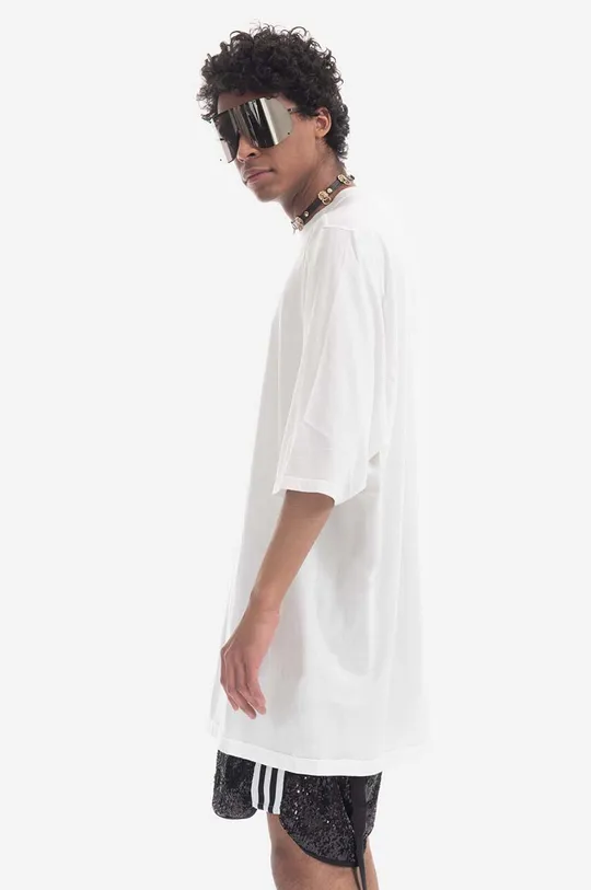 Bavlněné tričko Rick Owens Jumbo SS T DU01C6274 RN MILK Pánský