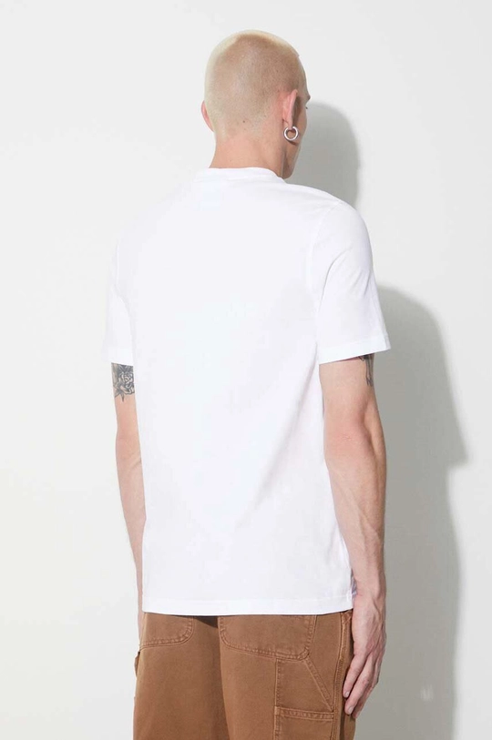 white adidas Originals cotton t-shirt