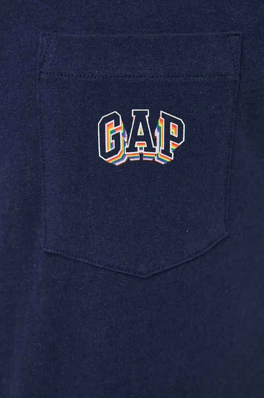 Хлопковая футболка GAP Мужской