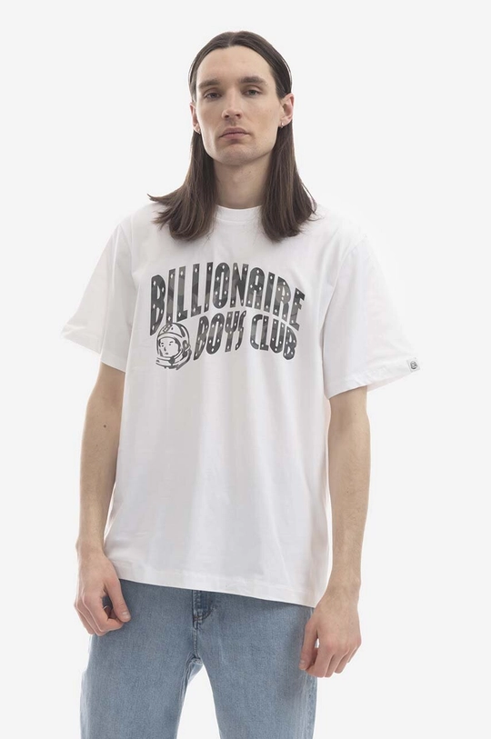 bílá Bavlněné tričko Billionaire Boys Club Pánský