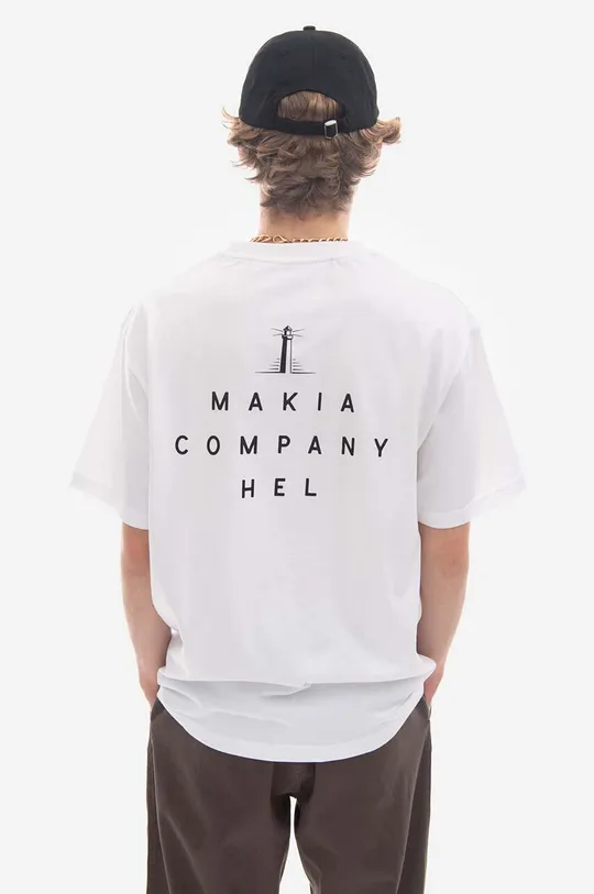 Хлопковая футболка Makia  100% Органический хлопок
