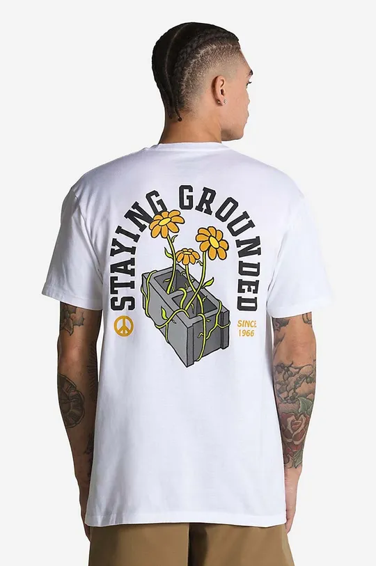 Vans cotton T-shirt Staying Grounded SS Tee  100% Cotton