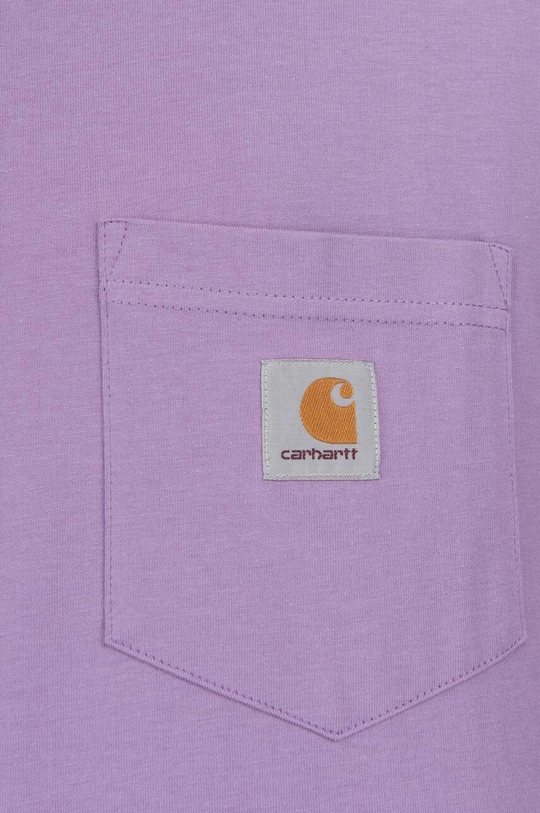 Carhartt WIP tricou din bumbac Chase violet