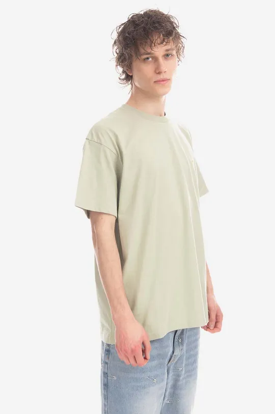 Carhartt WIP tricou din bumbac Chase verde