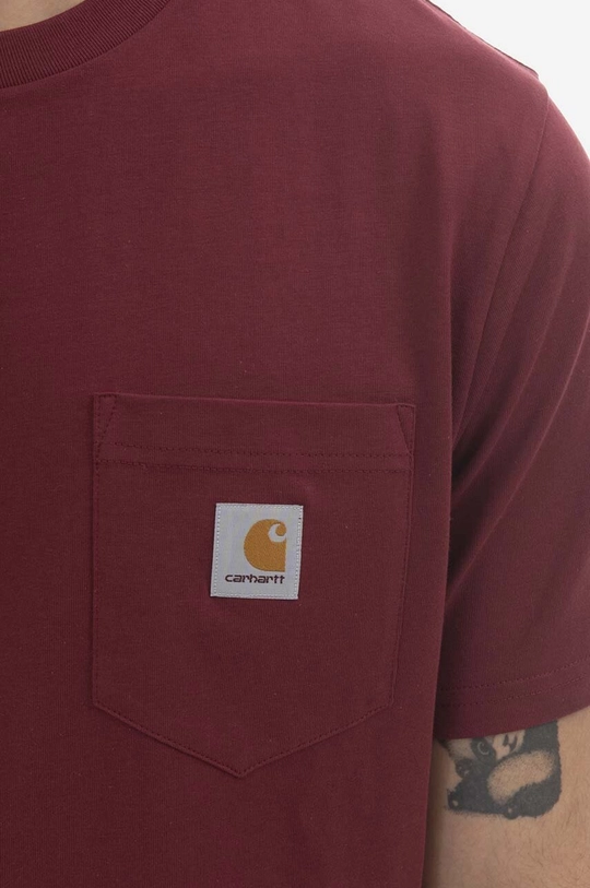 red Carhartt WIP cotton T-shirt Pocket