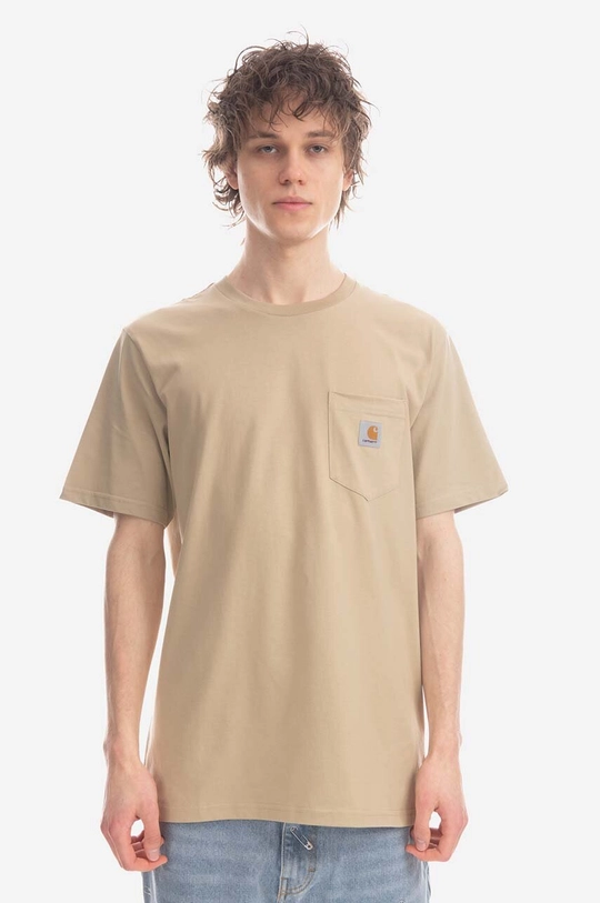 Carhartt WIP tricou din bumbac Pocket  100% Bumbac