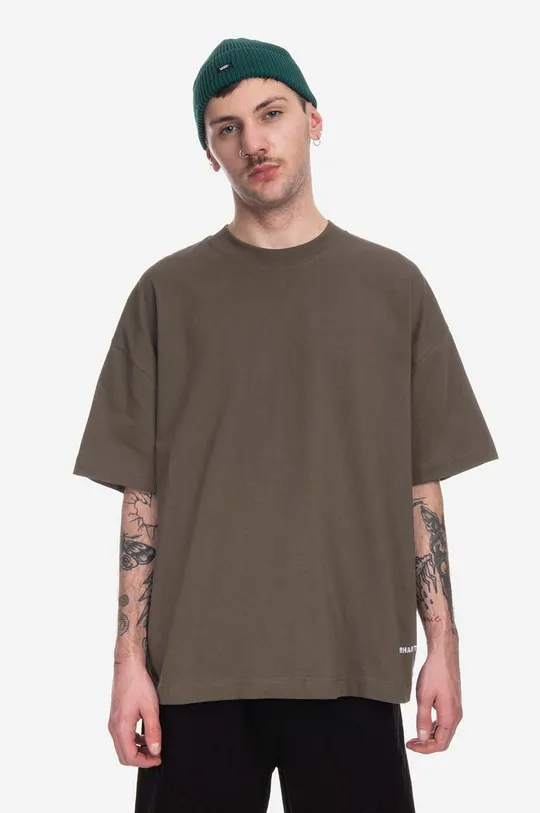 green Carhartt WIP cotton t-shirt Men’s