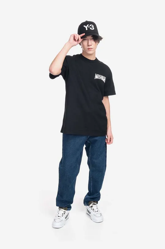 Carhartt WIP t-shirt bawełniany Aces czarny