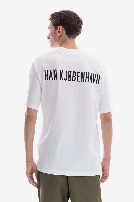 Bavlněné tričko Han Kjøbenhavn Logo Print Boxy Tee Short Sleev  100 % Organická bavlna