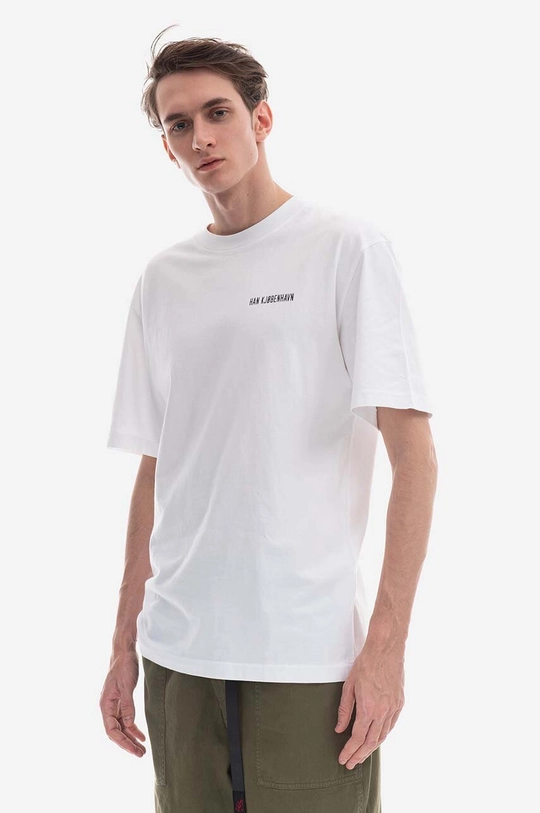 Bavlnené tričko Han Kjøbenhavn Logo Print Boxy Tee Short Sleev