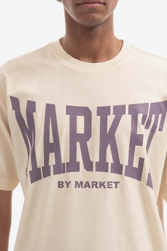 bej Market tricou din bumbac