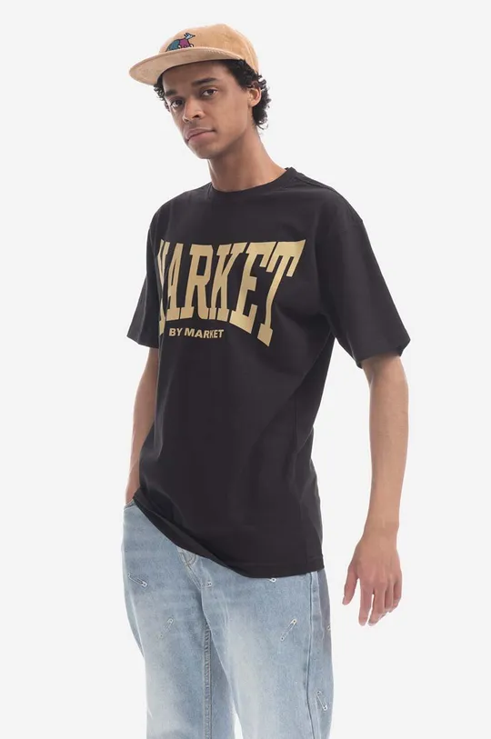 Market cotton t-shirt