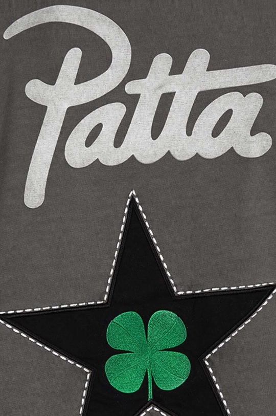 szary Converse t-shirt bawełniany x Patta