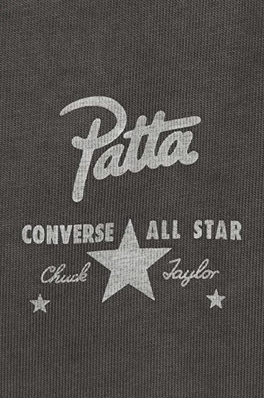 Βαμβακερό μπλουζάκι Converse x Patta Ανδρικά