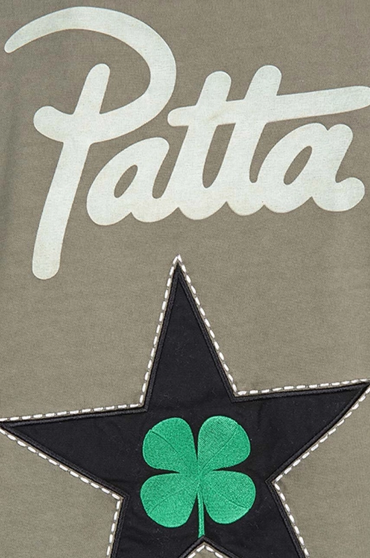 zelená Bavlněné tričko Converse x Patta