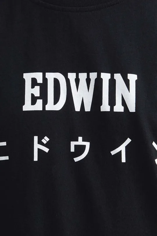 black Edwin cotton T-shirt Single