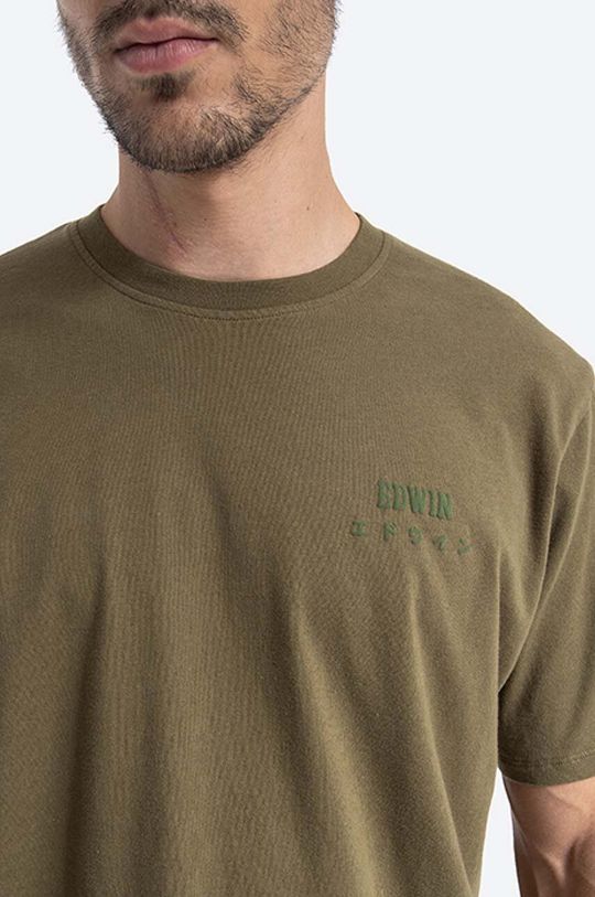 EDWIN - Cotton-Jersey T-Shirt - Green Edwin