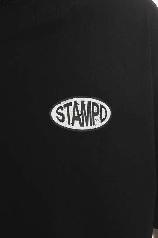 black STAMPD cotton t-shirt