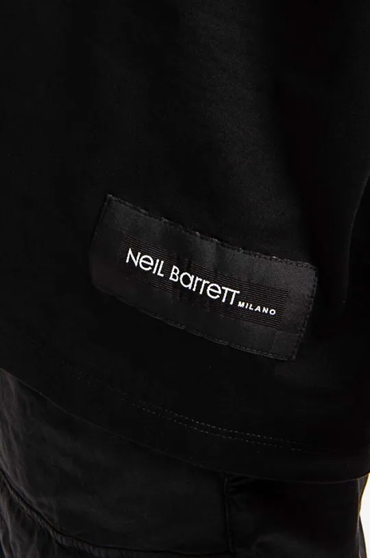 Хлопковая футболка Neil Barett Easy Мужской