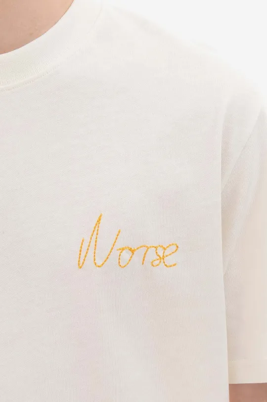 белый Хлопковая футболка Norse Projects