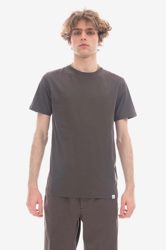 brown Norse Projects cotton T-shirt Niels Standard Men’s