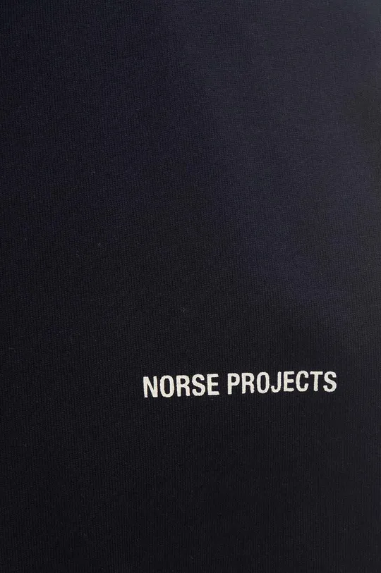 тъмносин Памучна тениска Norse Projects
