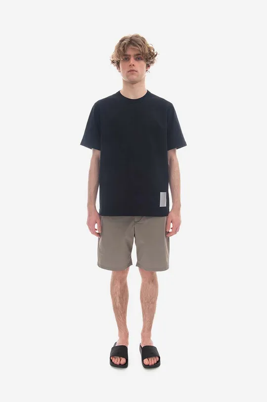 Norse Projects tricou din bumbac Holger Tab Series bleumarin