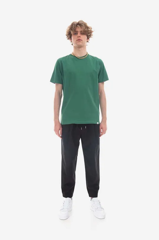 Norse Projects cotton t-shirt Niels Standard green
