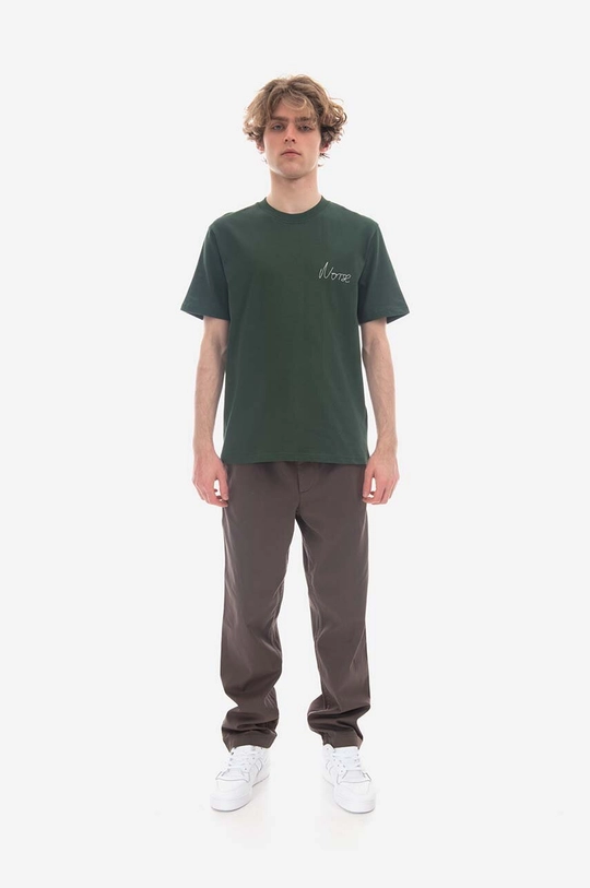 Norse Projects cotton t-shirt green