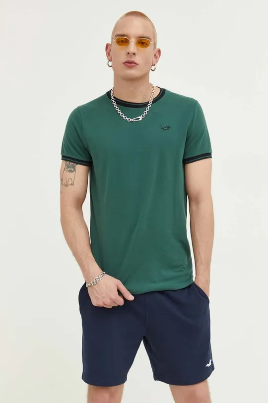 zielony Hollister Co. t-shirt