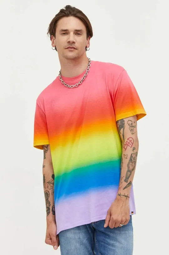 multicolor Hollister Co. t-shirt bawełniany