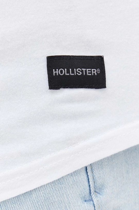 Bombažna kratka majica Hollister Co. Moški