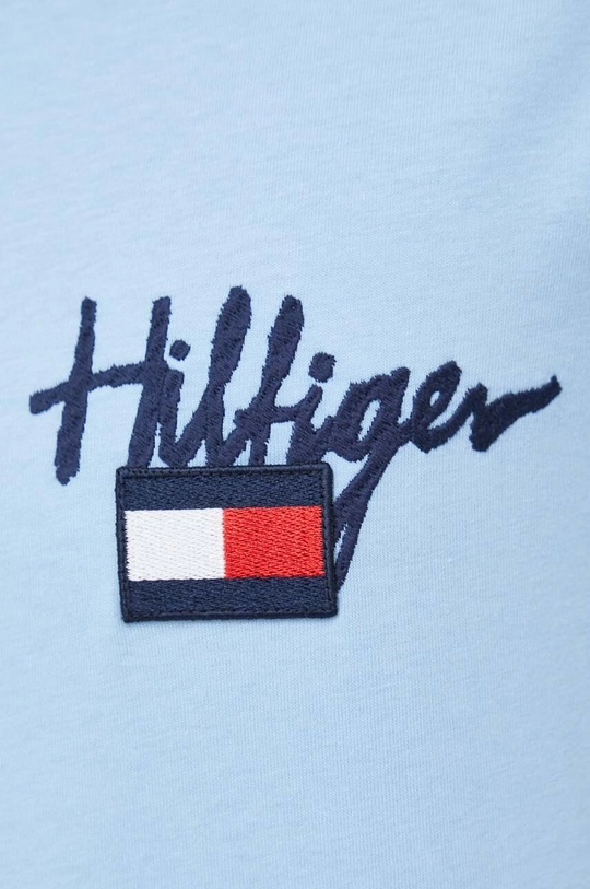 Βαμβακερό μπλουζάκι Tommy Hilfiger Ανδρικά