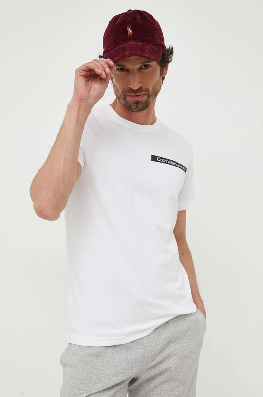 Calvin Klein Jeans t-shirt bawełniany 100 % Bawełna