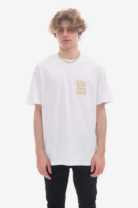 white KSUBI cotton t-shirt Men’s