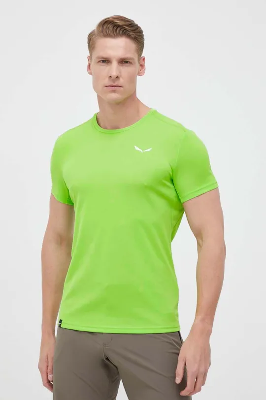 zielony Salewa t-shirt sportowy Sporty B 4 Dry Męski