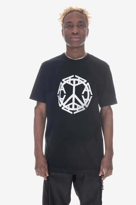 černá Bavlněné tričko 1017 ALYX 9SM Peace Sing T-shirt Pánský