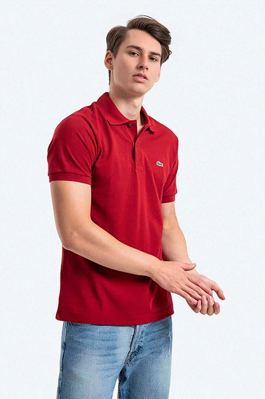 multicolor Lacoste polo bawełniane Męski