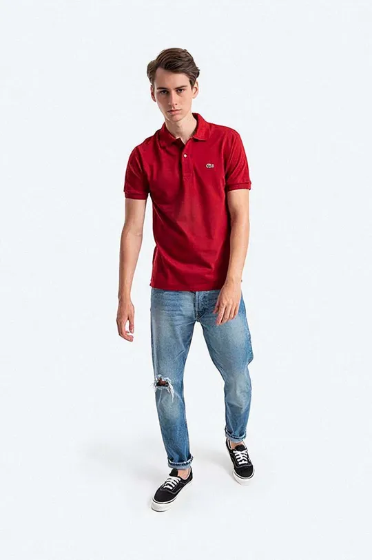 Lacoste cotton polo shirt multicolor