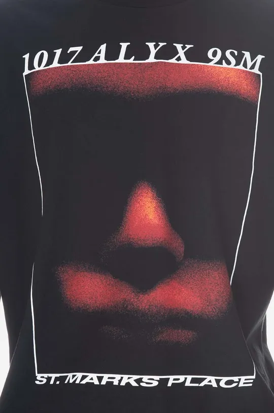 black 1017 ALYX 9SM cotton T-shirt Icon Face
