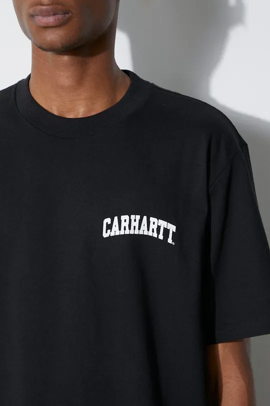 Βαμβακερό μπλουζάκι Carhartt WIP University Script